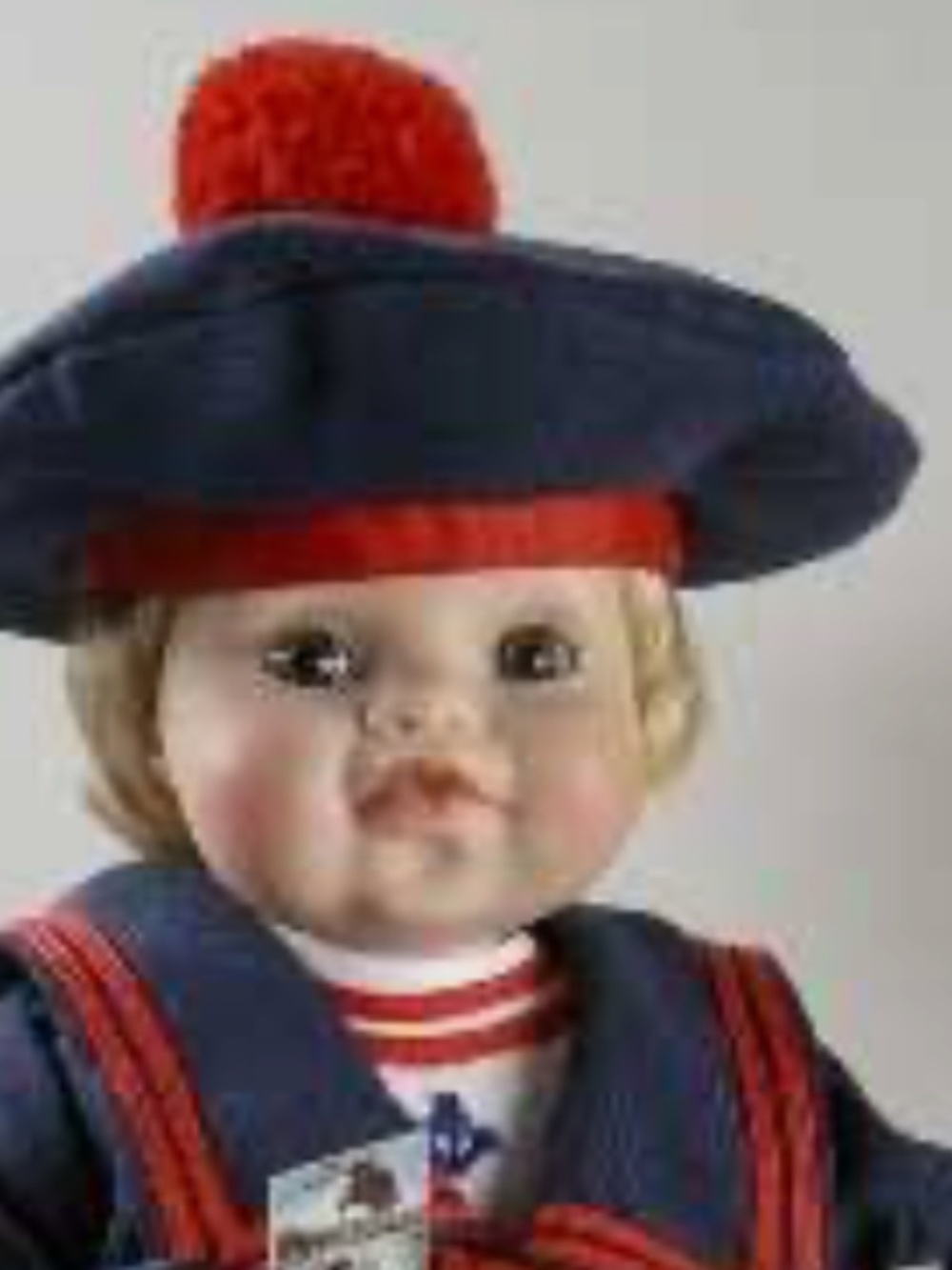 Vintage 1997 Danbury Mint Little Jack Porcelain Collector Doll – New in Box!